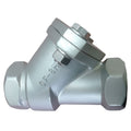 Stainless Steel Ball Check Valve - 316 BSPP PN16 Viton Seal for reliable flow protection in compact systems.
