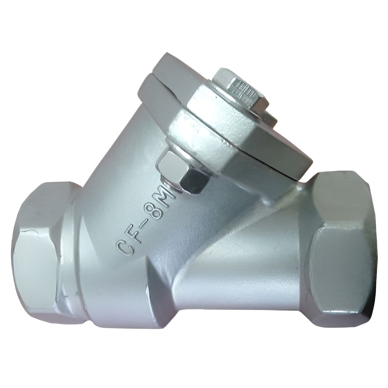 Stainless Steel Ball Check Valve - 316 BSPP PN16 Viton Seal for reliable flow protection in compact systems.