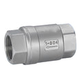 316 Stainless Steel Check Valve PTFE Gasket PN63 BSPT for high-pressure flow control