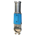 Stainless Steel Knife Gate Valve PN10 - Double Acting Actuator for precision control in automated systems.