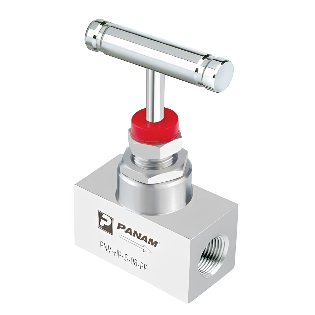 Stainless Steel Needle Valve NPT Screwed 10,000 PSI for precise flow control and high-pressure service.