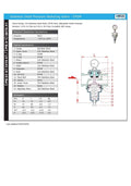Stainless Steel Pressure Reducing Valve - EPDM Seat WRAS Approved specifications and diagram.