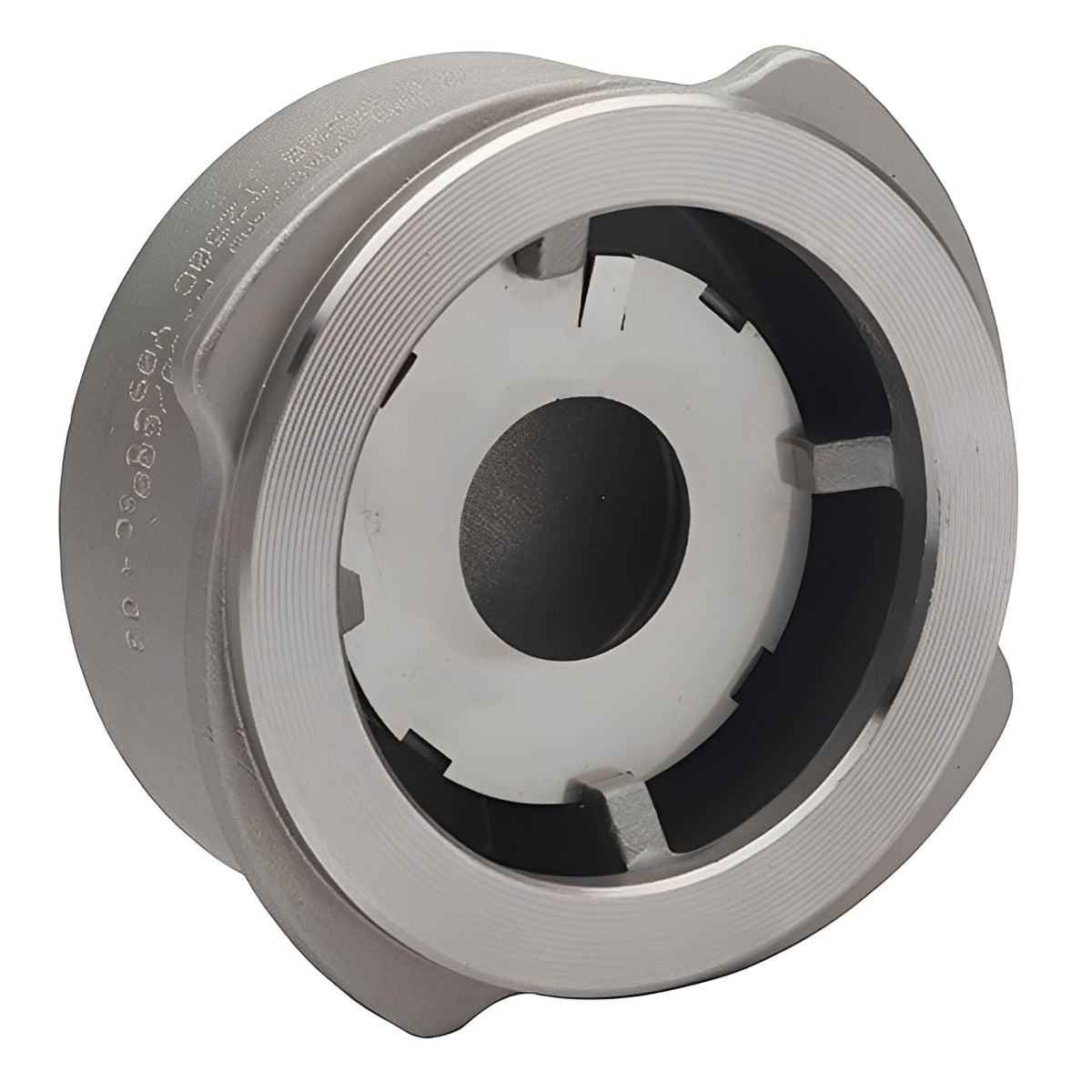 Stainless Steel Wafer Spring Check Valve - 316 Grade PN52 showing compact design and high-grade construction.