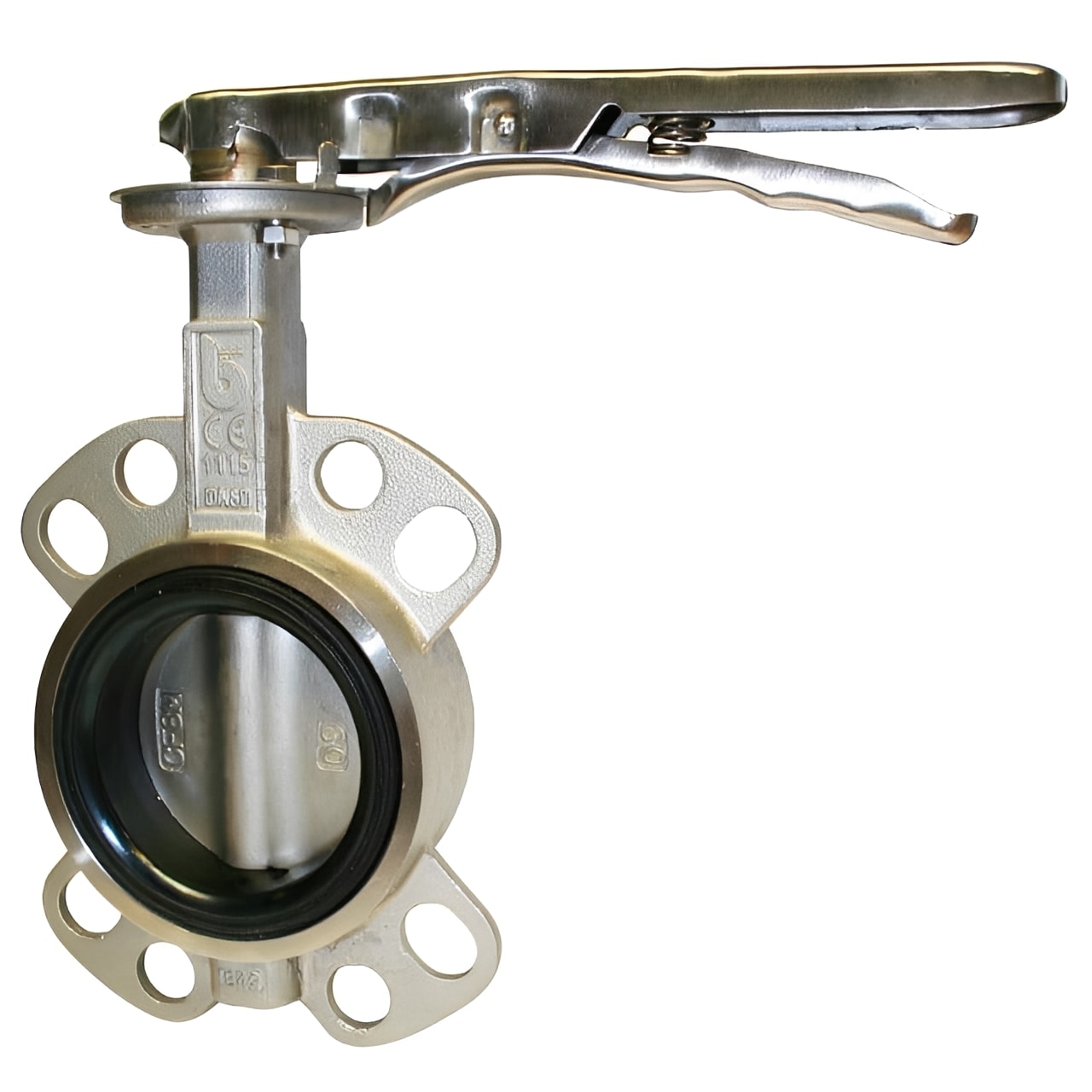 Stainless Steel Wafer Butterfly Valve - EPDM Liner PN16 ANSI 150 for reliable fluid control.