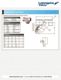 Stainless Steel Y Strainer - Screwed BSPP 1mm Mesh 800psi technical specifications and diagram.