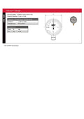 Vacuum Gauge for Tankers -1 to 3 Bar Range specifications, dimensions, and pressure details.