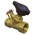 Variable Orifice Balancing Valve - Screwed BSPP Brass 20 Bar with handwheel for manual flow regulation.