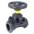 Unlined Weir Type Diaphragm Valve - Screwed BSPP PN16 for efficient flow isolation and reliable sealing.