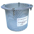 Zinc-Coated Steel Flanged Pipe Strainer - PN16 Galvanised for debris capture in pipeline systems.